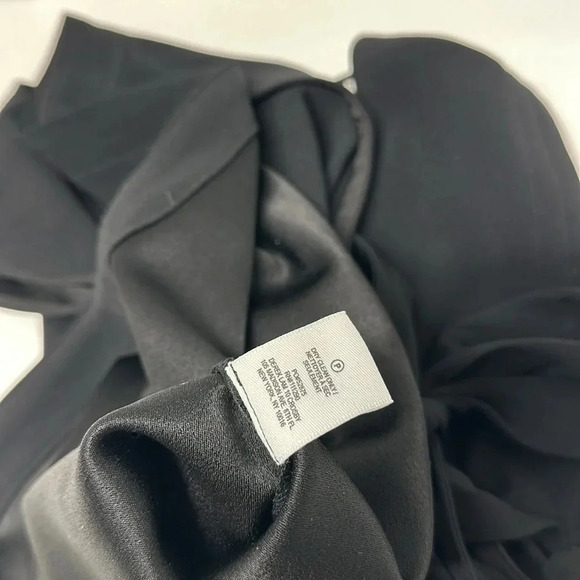 Derek Lam 10 Crosby Tank Top Sleeveless Shirt Blouse Braided Side Black Size 6 - Picture 8 of 9